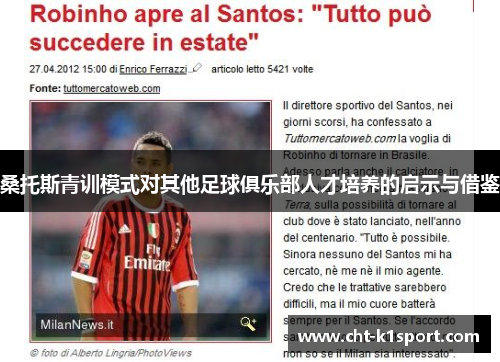 桑托斯青训模式对其他足球俱乐部人才培养的启示与借鉴