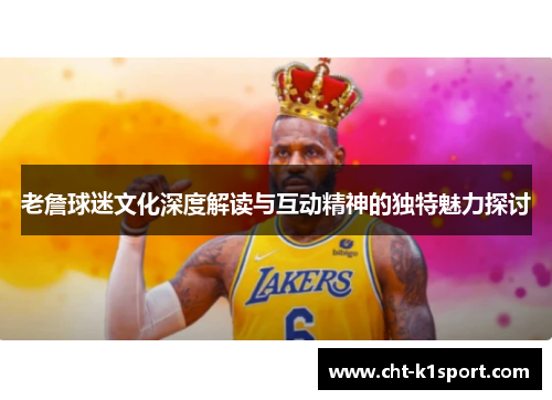 老詹球迷文化深度解读与互动精神的独特魅力探讨