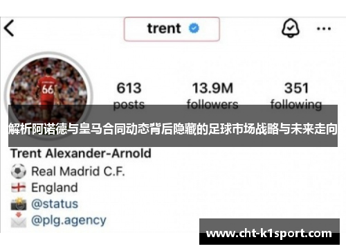 解析阿诺德与皇马合同动态背后隐藏的足球市场战略与未来走向